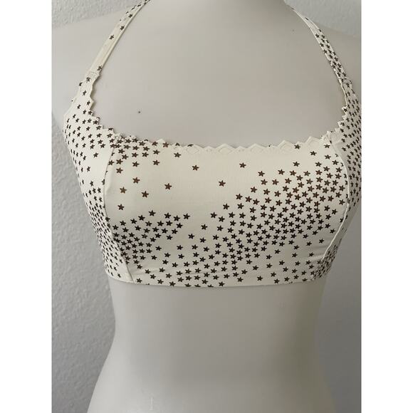 PilyQ Swim Women Bikini Top City of Stars Reversible Seamless Swimwear - Picture 2 of 9